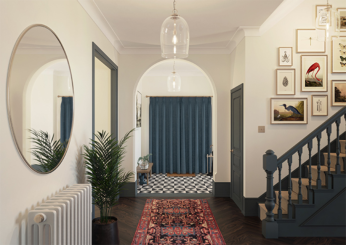 Ritz, Ulysses Blue - Made to Measure Curtains - Image 15